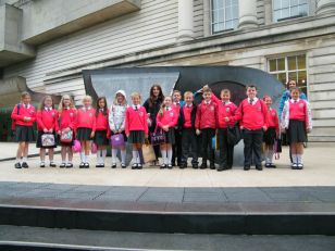 Primary 5 and 6 visit Ulster Museum.